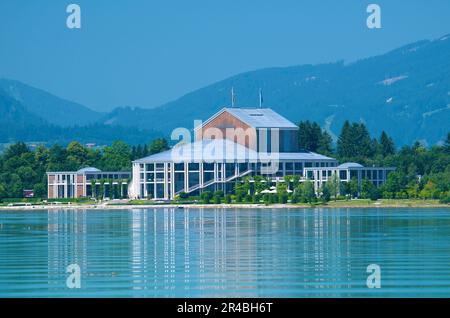 Théâtre musical au Forggensee, près de Fuessen, Allgaeu, Bavière, Allemagne Banque D'Images