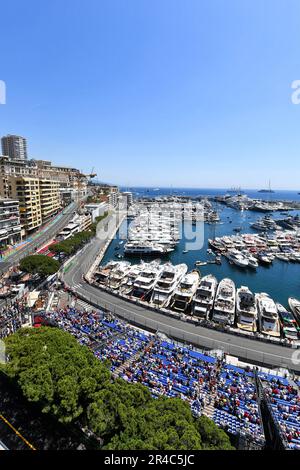 Monaco, Monte Carlo. 27th mai 2023. Vue panoramique de Monte Carlo. 27.05.2023. Championnat du monde de Formule 1, Rd 7, Grand Prix de Monaco, Monte Carlo, Monaco, Jour de qualification. Le crédit photo doit être lu : images XPB/Press Association. Crédit : XPB Images Ltd/Alamy Live News Banque D'Images