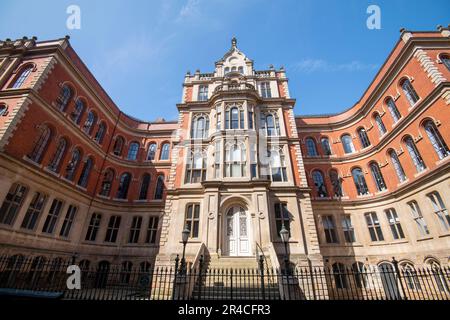 Entrée à l'Adams Building à Nottingham City, Nottinghamshire Angleterre Royaume-Uni Banque D'Images