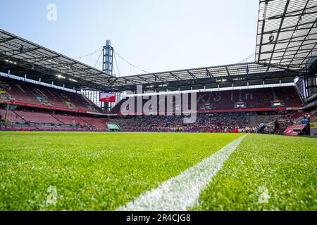 Cologne, Allemagne. 27th mai 2023. COLOGNE, ALLEMAGNE - MAI 27: Vue intérieure du RheinEnergieStadion avant le match de la Bundesliga entre 1. FC Koln et FC Bayern Munchen au RheinEnergieStadion on 27 mai 2023 à Cologne, Allemagne (photo de René Nijhuis/Orange Pictures) crédit: Orange pics BV/Alay Live News Banque D'Images