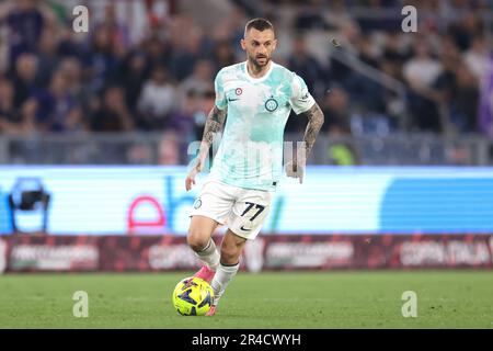 Rome, Italie, 24th mai 2023. Marcelo Brozovic du FC Internazionale pendant le match de Coppa Italia au Stadio Olimpico, Rome. Le crédit photo devrait se lire: Jonathan Moscrop / Sportimage Banque D'Images