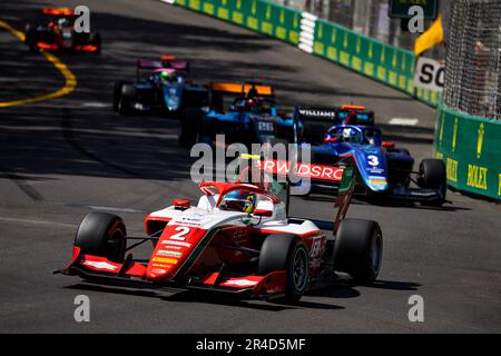 02 BEGANOVIC Dino (swe), Prema Racing, Dallara F3, action lors de la manche 3rd du Championnat de Formule 3 de la FIA 2023 de 26 mai à 28, 2023 sur le circuit de Monaco, à Monaco - photo Julien Delfosse / DPPI Banque D'Images