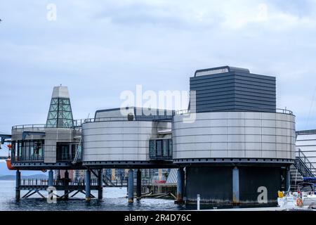 Stavanger, Rogaland, Norvège, 19 mai 2023, Musée du pétrole de Stavanger pas de personnes Banque D'Images