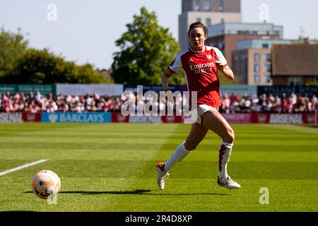 Jodie Taylor (27 Arsenal) en action pendant le match Barclays FA Womens Super League entre Arsenal et Aston Villa à Meadow Park à Londres, en Angleterre. (Liam Asman/SPP) crédit: SPP Sport presse photo. /Alamy Live News Banque D'Images