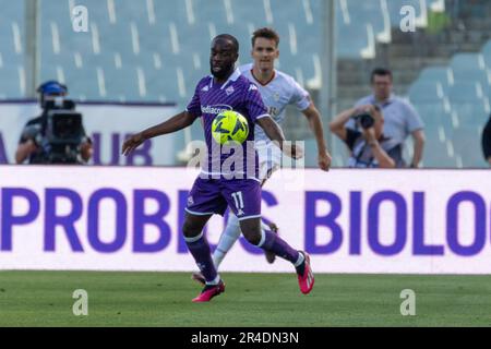 Florence, Italie. 27th mai 2023. Stade Artemio Franchi, Florence, Italie, 27 mai 2023, IKONE Jonathan Fiorentins portrait pendant ACF Fiorentina vs AS Roma - italian soccer série A Match Credit: Live Media Publishing Group/Alay Live News Banque D'Images