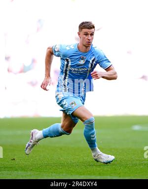 Ben Sheaf de Coventry City lors de la finale du championnat Sky Bet au stade Wembley, Londres. Date de la photo: Samedi 27 mai 2023. Banque D'Images