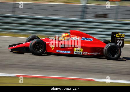 Formule 1 - la FORCE F1 Legends Ferrari F92A (1992) Uwe Meissner Nürburgring Classic 2023, de 26 mai à 28, Allemagne - photo Xavi Bonilla/DPPI crédit: DPPI Media/Alamy Live News Banque D'Images