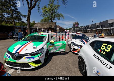 Francorchamps, Belgique. 27th mai 2023. Ambiance pendant la manche 4th de la Clio Cup Europe 2023, de 26 mai à 28, 2023 sur le circuit de Spa-Francorchamps, à Francorchamps, Belgique - photo Alexandre Guillermot/DPPI crédit: DPPI Media/Alamy Live News Banque D'Images