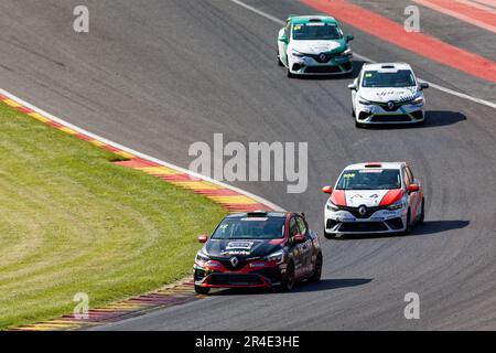 Francorchamps, Belgique. 27th mai 2023. 12 TORELLI Gabriele ITA, Rangoni Corse, Clio Cup Series, action pendant la ronde 4th de la Clio Cup Europe 2023, de 26 mai à 28, 2023 sur le circuit de Spa-Francorchamps, à Francorchamps, Belgique - photo Alexandre Guillermot/DPPI crédit: DPPI Media/Alamy Live News Banque D'Images