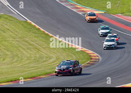 Francorchamps, Belgique. 27th mai 2023. 12 TORELLI Gabriele ITA, Rangoni Corse, Clio Cup Series, action pendant la ronde 4th de la Clio Cup Europe 2023, de 26 mai à 28, 2023 sur le circuit de Spa-Francorchamps, à Francorchamps, Belgique - photo Alexandre Guillermot/DPPI crédit: DPPI Media/Alamy Live News Banque D'Images