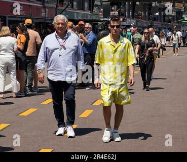 Monte Carlo, Monaco. 27th mai 2023. 27 mai 2023, circuit de Monaco, Monte Carlo, Formule 1 Grand Prix Monaco 2023, dans la photo pilote de MotoGP Fabio Quartararo crédit: dpa/Alay Live News Banque D'Images