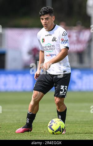 Kevin Agudelo (33 Spezia) pendant la série Un match entre Spezia Calcio et le FC de Turin au stade Alberto Picco - la Spezia, Italia Soccer (Cristiano Mazzi/SPP) Credit: SPP Sport Press photo. /Alamy Live News Banque D'Images