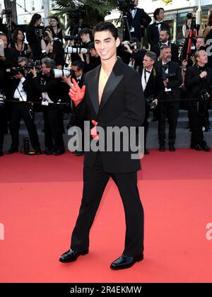 Cannes, France. 22nd mai 2023. 76th Festival du film de Cannes 2023, soirée 12 - cérémonie de clôture "élémentaire" et tapis rouge. Dans la photo Jacob Rott Credit: Agence de photo indépendante/Alamy Live News Banque D'Images