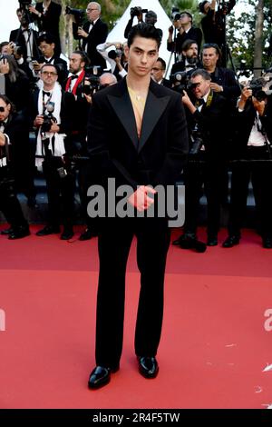 Cannes, France. 22nd mai 2023. 76th Festival du film de Cannes 2023, soirée 12 - cérémonie de clôture "élémentaire" et tapis rouge. Dans la photo Jacob Rott Credit: Agence de photo indépendante/Alamy Live News Banque D'Images