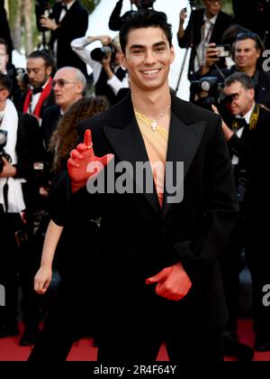 Cannes, France. 22nd mai 2023. 76th Festival du film de Cannes 2023, soirée 12 - cérémonie de clôture "élémentaire" et tapis rouge. Dans la photo Jacob Rott Credit: Agence de photo indépendante/Alamy Live News Banque D'Images