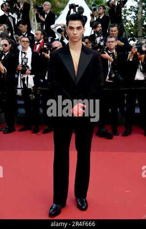 Cannes, France. 22nd mai 2023. 76th Festival du film de Cannes 2023, soirée 12 - cérémonie de clôture "élémentaire" et tapis rouge. Dans la photo Jacob Rott Credit: Agence de photo indépendante/Alamy Live News Banque D'Images