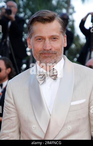 Cannes, France. 27th mai 2023. Nikolaj Coster-Waldau assiste à la projection élémentaire et à la cérémonie de clôture du tapis rouge lors du festival annuel de Cannes 76th au Palais des Festivals sur 27 mai 2023 à Cannes, France. Photo: DGP/imageSPACE crédit: Imagespace/Alamy Live News Banque D'Images