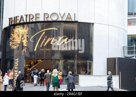 Sydney Theatre Royal et The Tina Turner après la mort des chanteurs en 2023,Sydney,NSW,Australie Banque D'Images