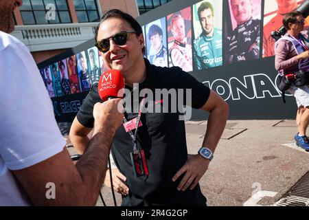 MASSA Felipe (BRA), ancien pilote F1, portrait lors du Grand Prix de Formule 1 de Monaco. , . Championnat du monde de Formule un de 26 mai à 28, 2023 sur le circuit de Monaco, à Monaco - photo Florent Gooden/DPPI crédit: DPPI Media/Alamy Live News Banque D'Images