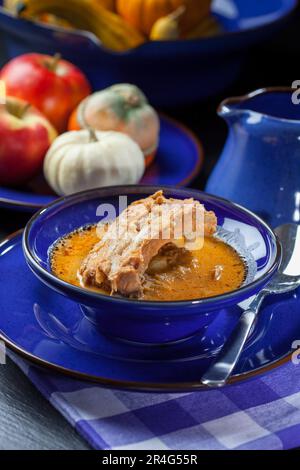 Borscht - soupe à la choucroute avec réserve Banque D'Images