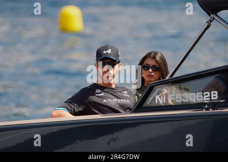 Mezzolombardo, Mezzolombardo, Italie. 28th mai 2023. Pierre Gasly, pilote français (Alpine F1 Team) et sa petite amie Kika Gomes arrivant au Paddock au Grand Prix Monaco F1 à Monaco (Credit image: © Daisy Facinelli/ZUMA Press Wire) USAGE ÉDITORIAL SEULEMENT! Non destiné À un usage commercial ! Crédit : ZUMA Press, Inc./Alay Live News Banque D'Images