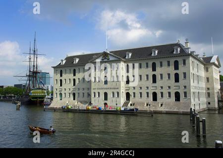 Musée maritime, Amsterdam, pays-Bas Banque D'Images