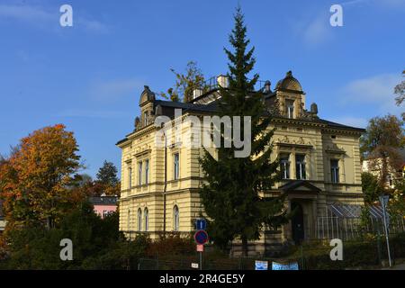 Villa, Jablonec nad Nisou, République Tchèque, Gablonz an der Neisse Banque D'Images