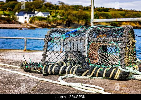 Kells Bay, Cahersiveen, comté de Kerry, Irlande Banque D'Images