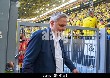 Dietmar Hamann, ancien joueur du match BORUSSIA DORTMUND - FSV MAINZ 05 2-2, BVB a perdu la chance pour le titre. 1.Ligue allemande de football sur 27 mai 2023 à Dortmund, Allemagne. Saison 2022/2023, match jour 34, 1.Bundesliga, 34.Spieltag, BVB, MZ, © Peter Schatz / Alamy Live News - LES RÉGLEMENTATIONS DFL INTERDISENT TOUTE UTILISATION DE PHOTOGRAPHIES comme SÉQUENCES D'IMAGES et/ou QUASI-VIDÉO - Banque D'Images