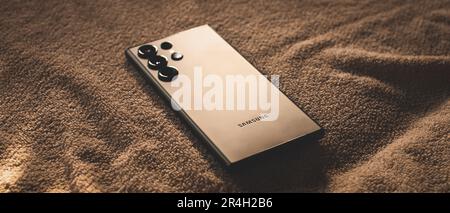 Samsung Galaxy S23 Ultra Banque D'Images