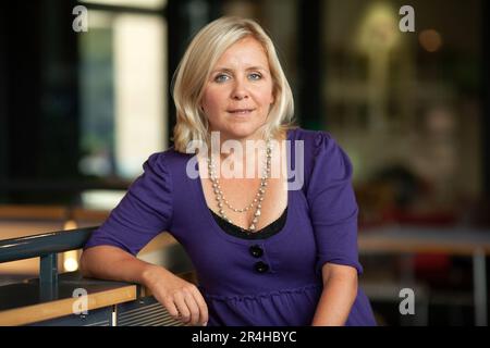 Lucy Hawking, FRSA , journaliste et romancier anglais. La fille du physicien théorique Stephen Hawking et de l'écrivain Jane Wilde Hawking, Banque D'Images