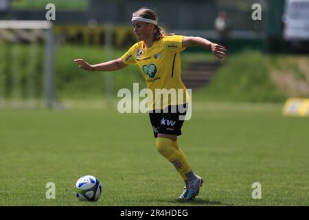 Maria Agerholm Olsen (10 Altach) en action pendant la planète Pure Frauen Bundesliga Match USV Neulengbach vs SCR Altach à Wienerwald Stadion Neulengbach (Tom Seiss/ SPP) Credit: SPP Sport Press photo. /Alamy Live News Banque D'Images