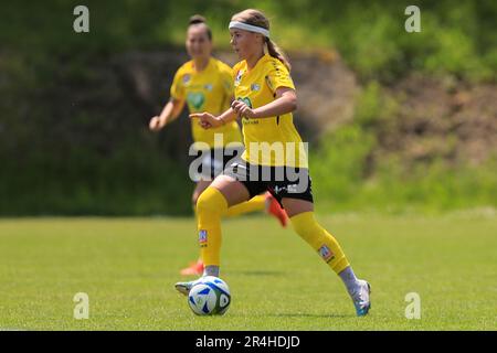 Maria Agerholm Olsen (10 Altach) en action pendant la planète Pure Frauen Bundesliga Match USV Neulengbach vs SCR Altach à Wienerwald Stadion Neulengbach (Tom Seiss/ SPP) Credit: SPP Sport Press photo. /Alamy Live News Banque D'Images