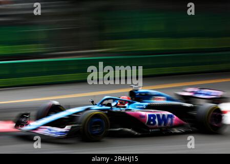 Esteban Ocon (FRA) Alpine F1 équipe A523. Championnat du monde de Formule 1, Rd 7, Grand Prix de Monaco, dimanche 28th mai 2023. Monte Carlo, Monaco. 28th mai 2023. Championnat du monde de Formule 1, Rd 7, Grand Prix de Monaco, Monte Carlo, Monaco, Jour de la course. Le crédit photo doit être lu : images XPB/Press Association. Crédit : XPB Images Ltd/Alamy Live News Banque D'Images