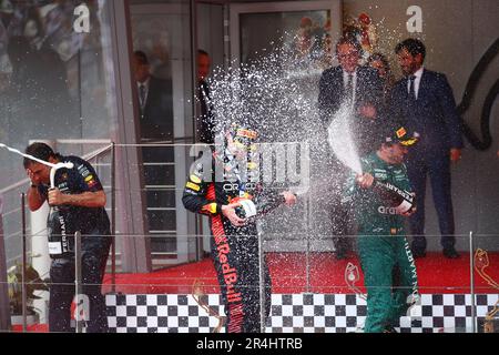 Montecarlo, Monaco. 28th mai 2023. Podium pendant le GP de Monaco, 25-28 mai 2023 à Montecarlo, championnat du monde de Formule 1 2023. Crédit : Agence photo indépendante/Alamy Live News Banque D'Images