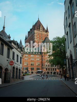 Le Château Frontenac, à Québec, Canada Banque D'Images