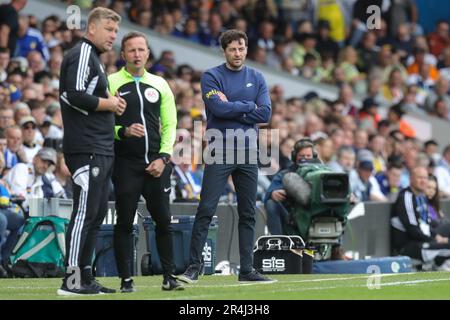 Leeds, Royaume-Uni. 28th mai 2023. Ryan Mason Manager de Tottenham Hotspur lors du match Premier League Leeds United contre Tottenham Hotspur à Elland Road, Leeds, Royaume-Uni, 28th mai 2023 (photo de James Heaton/News Images) à Leeds, Royaume-Uni le 5/28/2023. (Photo de James Heaton/News Images/Sipa USA) crédit: SIPA USA/Alay Live News Banque D'Images