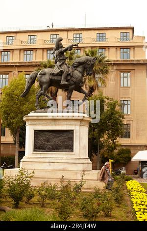 Statue de Theodoros Kolokotronis, athènes Banque D'Images