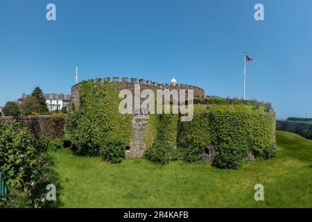 Deal Castle, Deal, Kent, Angleterre, Panorama Banque D'Images