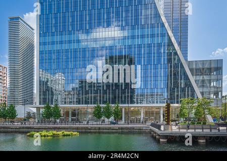 Siège social de la Société générale à Canary Wharf Banque D'Images