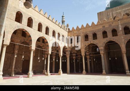 La Citadelle élaborée du Caire établie par Saladin, qui abrite de nombreuses mosquées en vue Banque D'Images