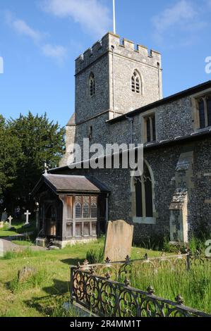 Eglise St Giles, Chalfont St Giles, Buckinghamshire Banque D'Images