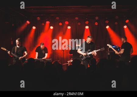 Copenhague, Danemark. 11th, mai 2023. Le groupe australien de post-rock We Lost the Sea joue un concert en direct pendant le mini-festival Un week-end Colossal 2023 à Copenhague. (Crédit photo: Gonzales photo - Peter Troest). Banque D'Images