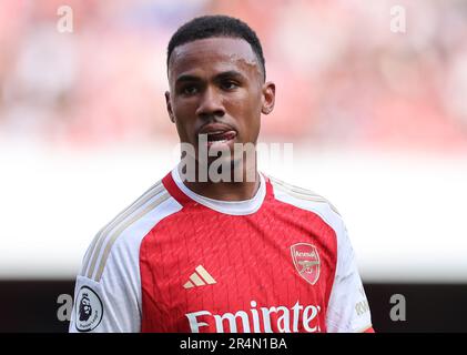Londres, Royaume-Uni. 28th mai 2023. Gabriel d'Arsenal lors du match de la Premier League au stade Emirates, Londres. Le crédit photo devrait se lire: David Klein/Sportimage crédit: Sportimage Ltd/Alay Live News Banque D'Images