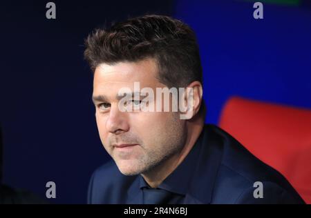 Photo du dossier datée du 01-06-2019 de Mauricio Pochettino, gestionnaire de Tottenham Hotspur. Mauricio Pochettino a été nommé entraîneur-chef de Chelsea pour un contrat de deux ans, ont annoncé le club. Date de publication : lundi 29 mai 2023. Banque D'Images