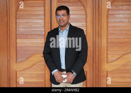 Abu Nayeem Shohag, Secrétaire général de la Fédération de football du Bangladesh (BFF), a été sanctionné par la Chambre arbificatrice de la FIFA des indépendants Banque D'Images