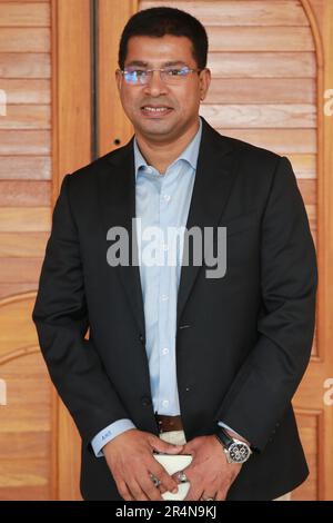 Abu Nayeem Shohag, Secrétaire général de la Fédération de football du Bangladesh (BFF), a été sanctionné par la Chambre arbificatrice de la FIFA des indépendants Banque D'Images