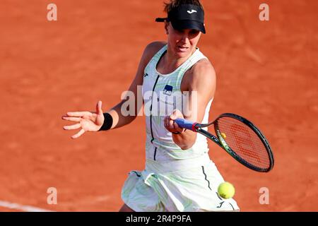 Paris, France. 29th mai 2023. Tennis : Grand Chelem/WTA Tour - French Open, simple, femme, 1st tours. Maria (Allemagne) - Haddad Maia (Brésil). Beatriz Haddad Maia en action. Credit: Frank Molter/dpa/Alay Live News Banque D'Images