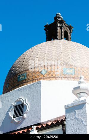 Bain de Quapaw sur le banc de bains, parc national de Hot Springs, Hot Springs, Arkansas Banque D'Images