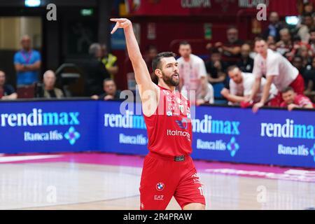 Milan, Italie. 29th mai 2023. EA7 EMPORIO ARMANI MILAN VS. DINAMO SASSARI, DANS LA PHOTO IPPPO RICCI (EA7 EMPORIO ARMANI MILAN) usage éditorial seulement crédit: Agence de photo indépendante/Alamy Live News Banque D'Images